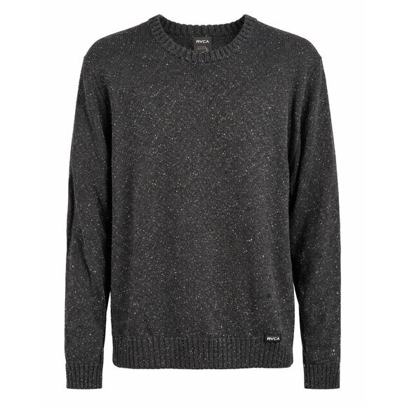 RVCA Other - RVCA Men's Neps Crewneck Sweater black knit ribbed small regular fit like new